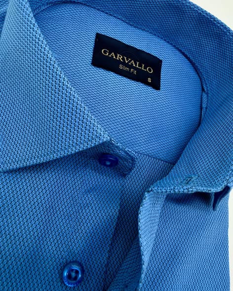 Garvallo Sky-Blue Shirt — Marks Clothing Store, Freetown